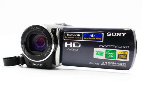 Sony hdr cx115 full - sony,