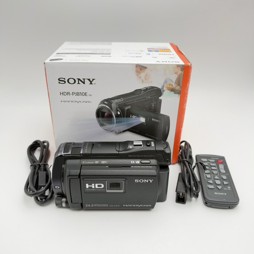 Sony hdr pj810e 5mp full - hdr-pj810e, 24.5mp