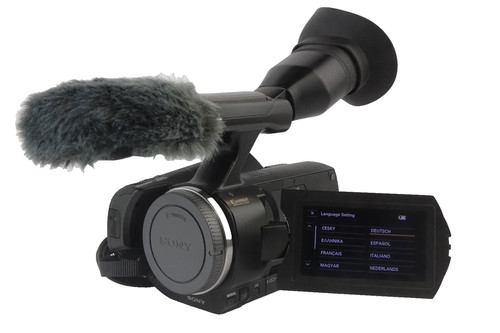 Sony nex vg20e full flash - hd,
